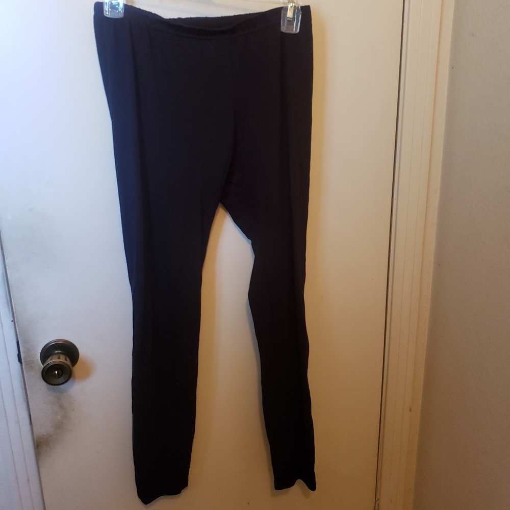 Xhilaration Solid Black Leggings